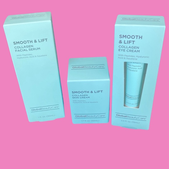 Smooth and Lyft collagen, facial serum, cream and collagen eye cream bundle - Picture 6 of 16